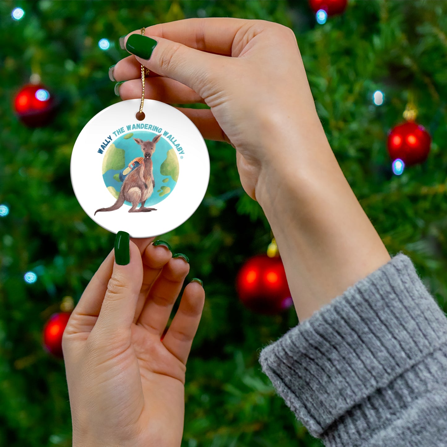 Wally Christmas Tree Ornament