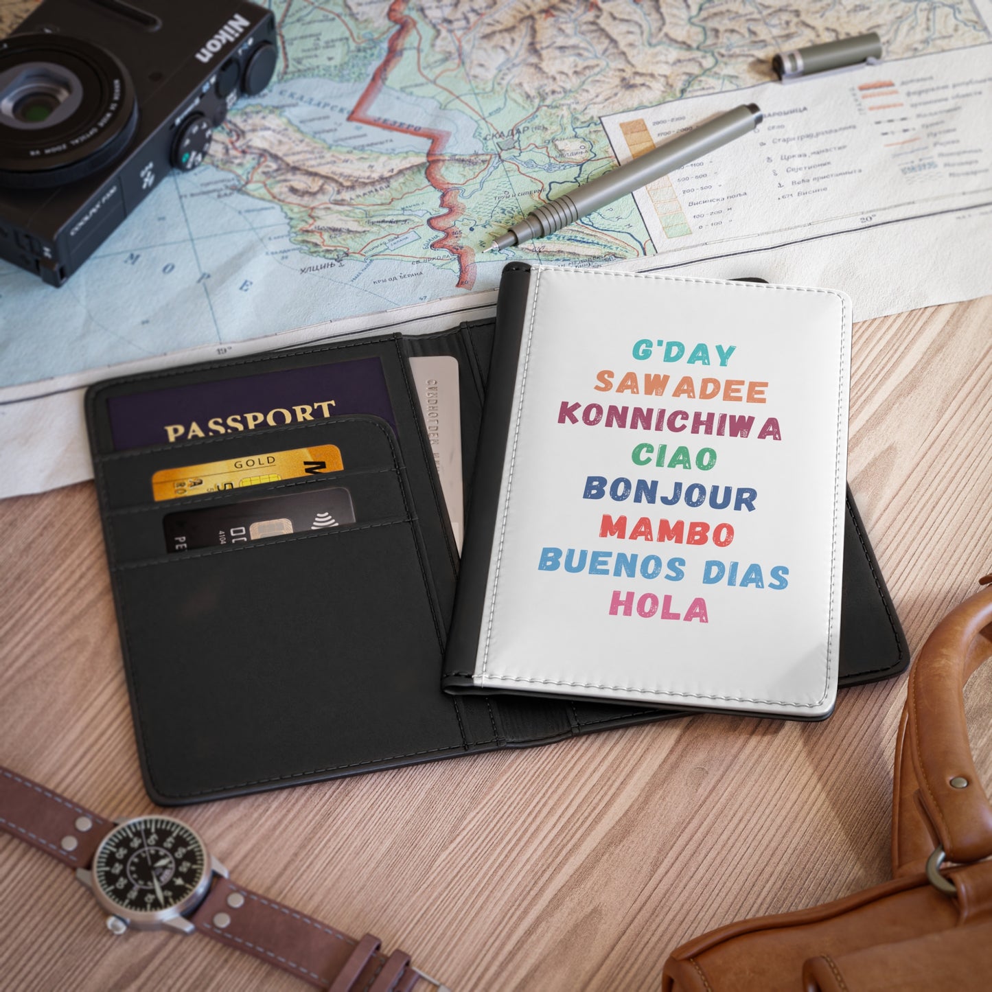 Global Greetings Passport Cover