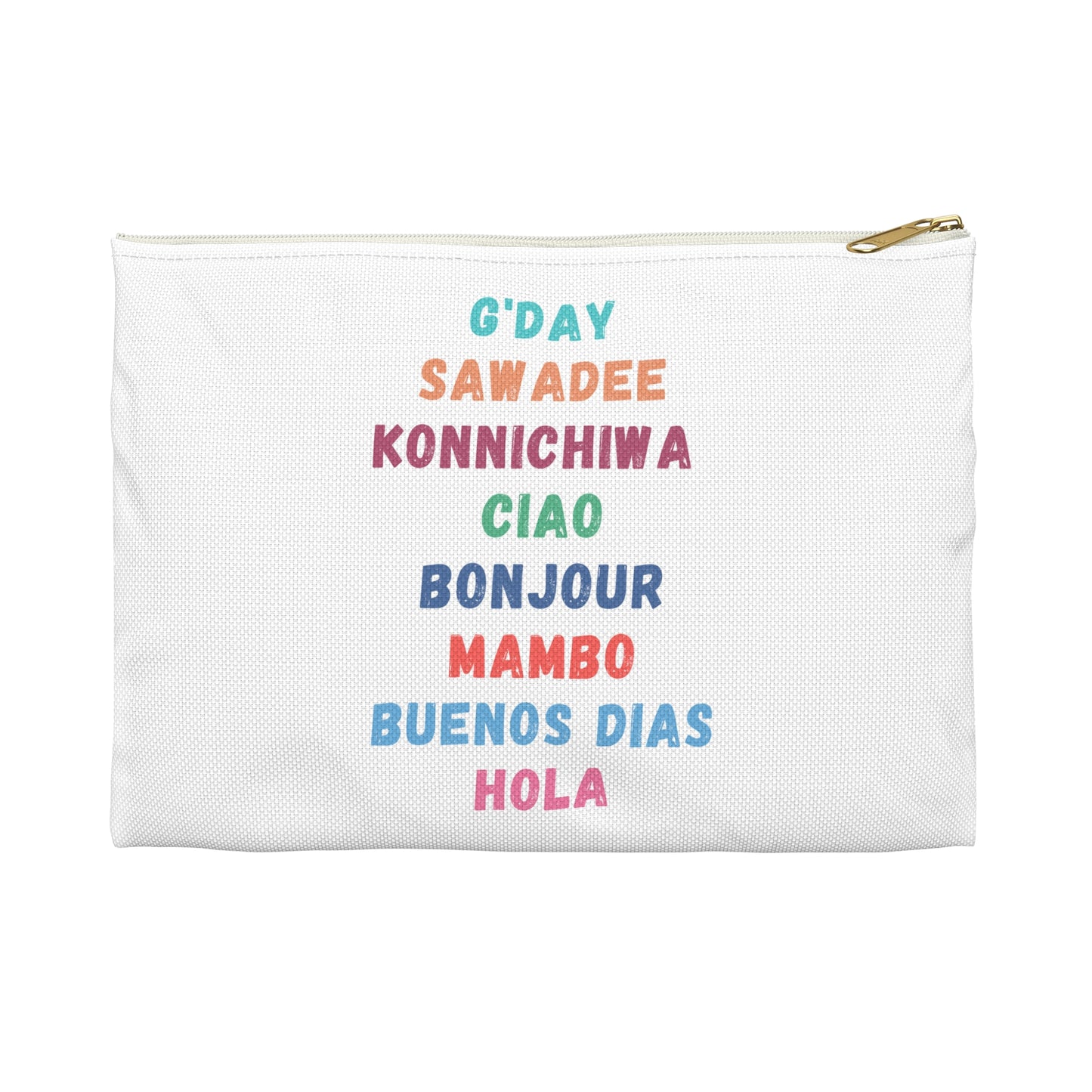 Global Greetings/Wanderer Double-sided Travel Pouch
