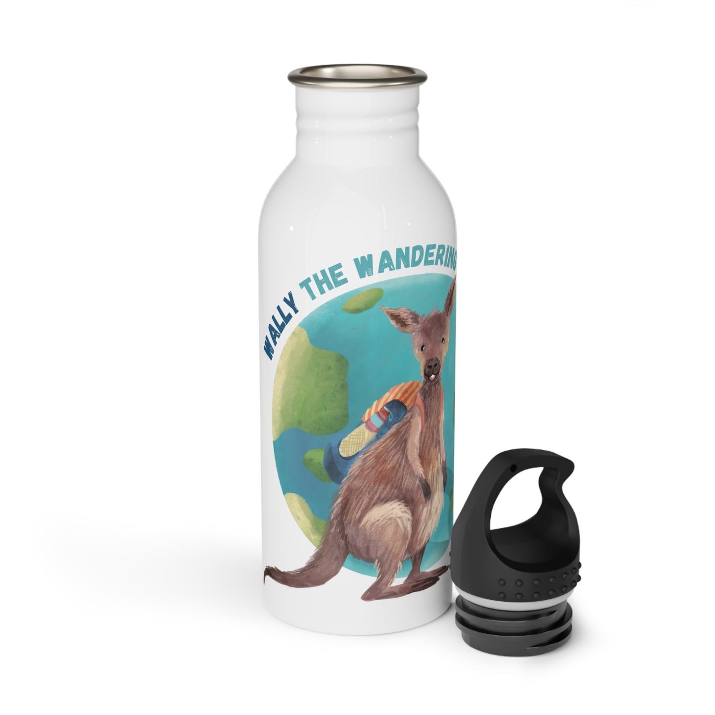 Wally Stainless Steel Water Bottle
