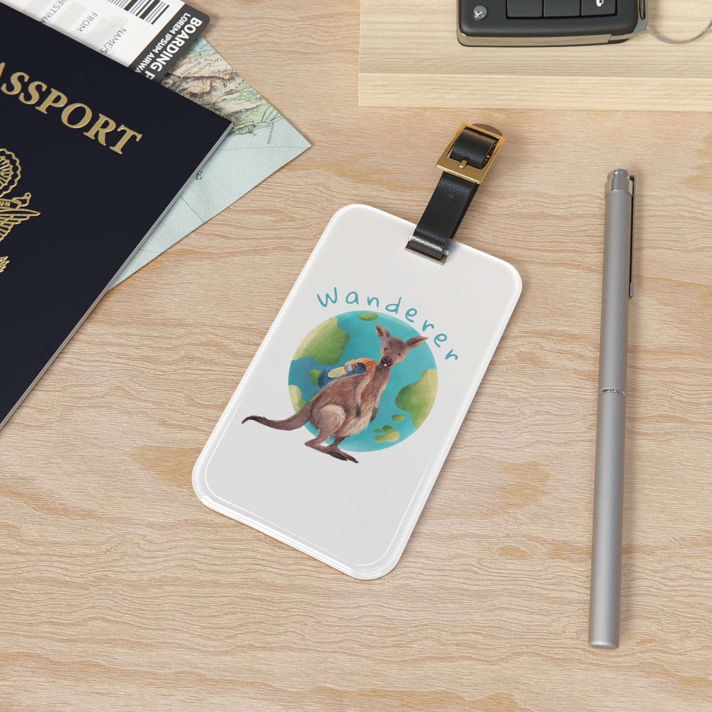 Wanderer Luggage Tag