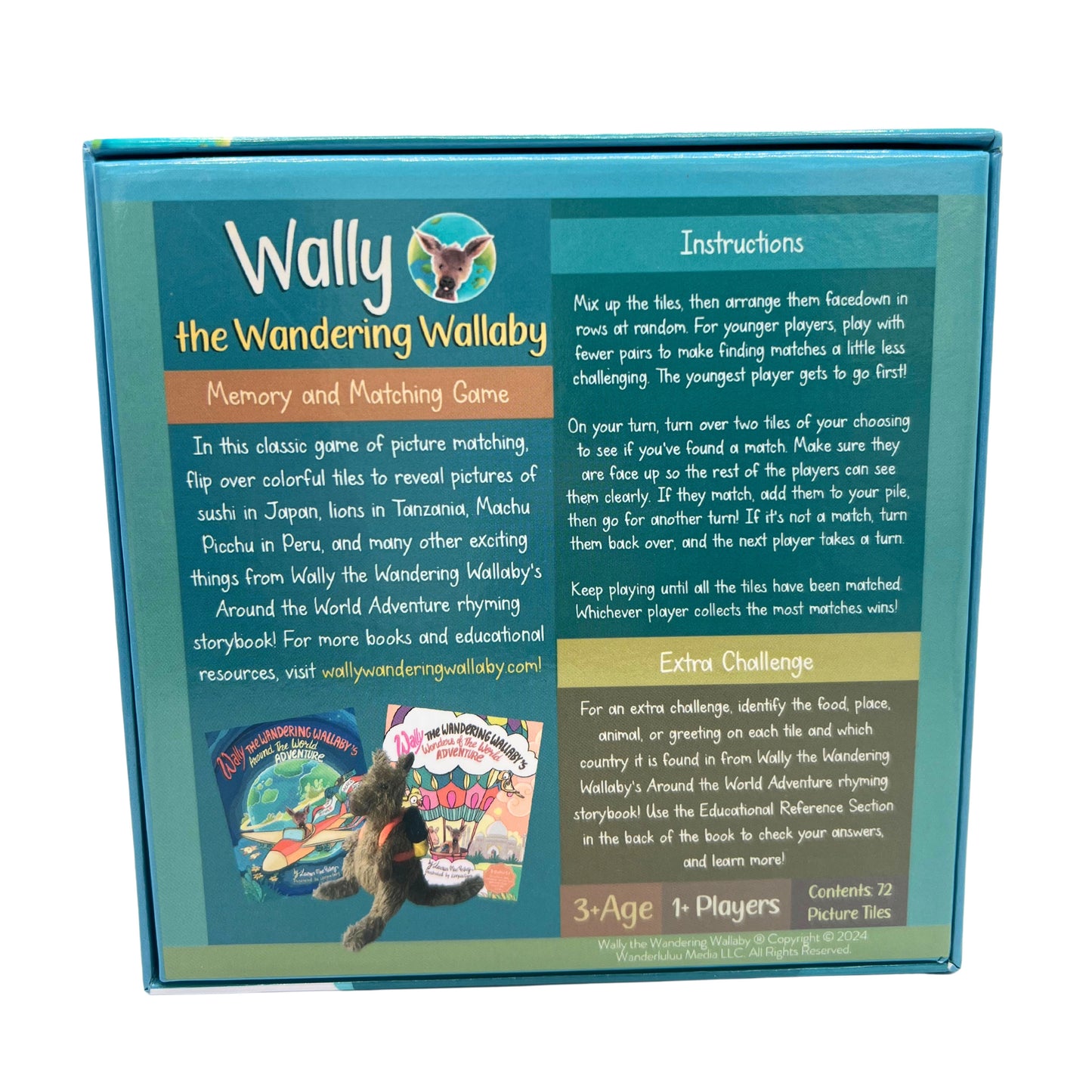Wally Memory & Matching Game (Travel-Sized!)