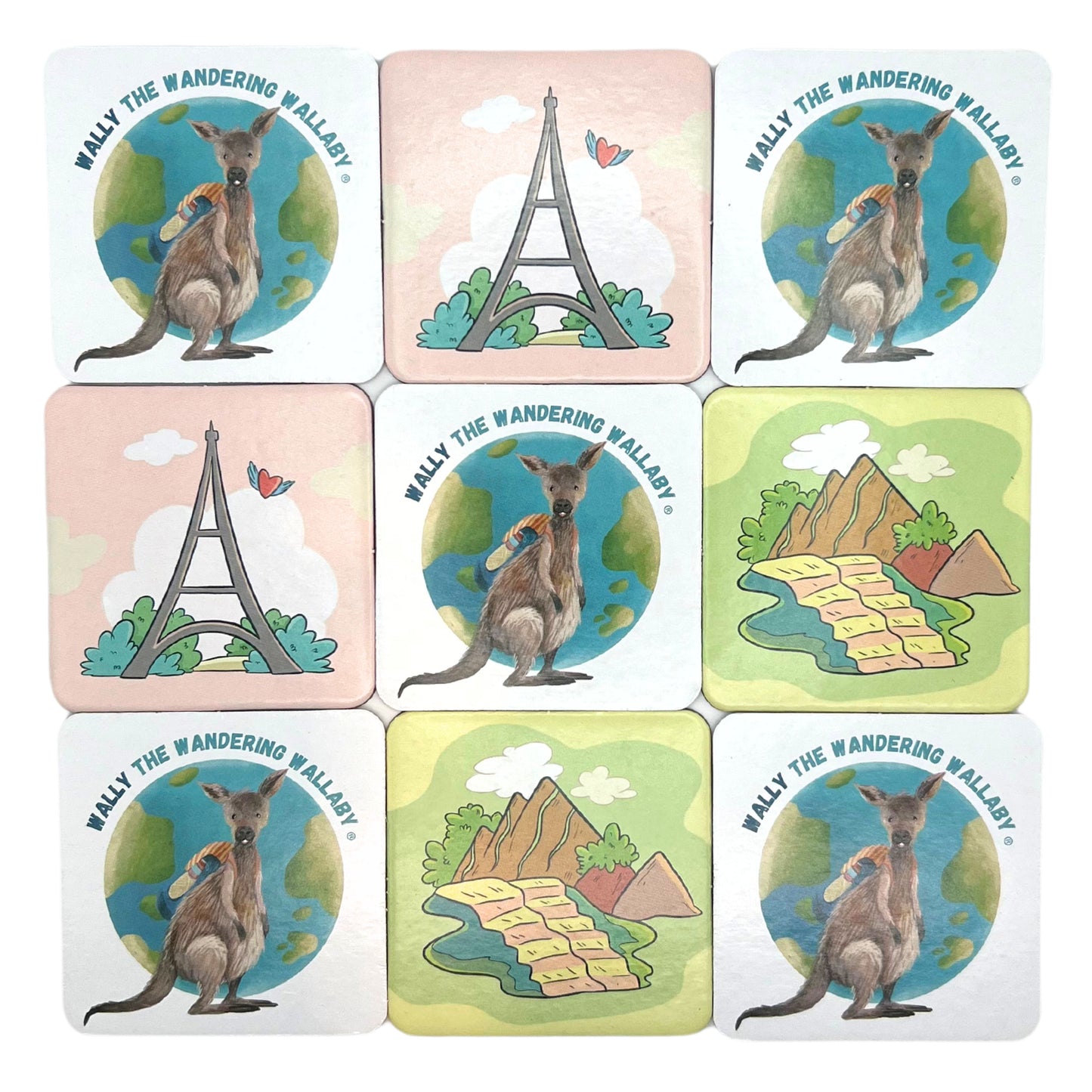 Wally Memory & Matching Game (Travel-Sized!)