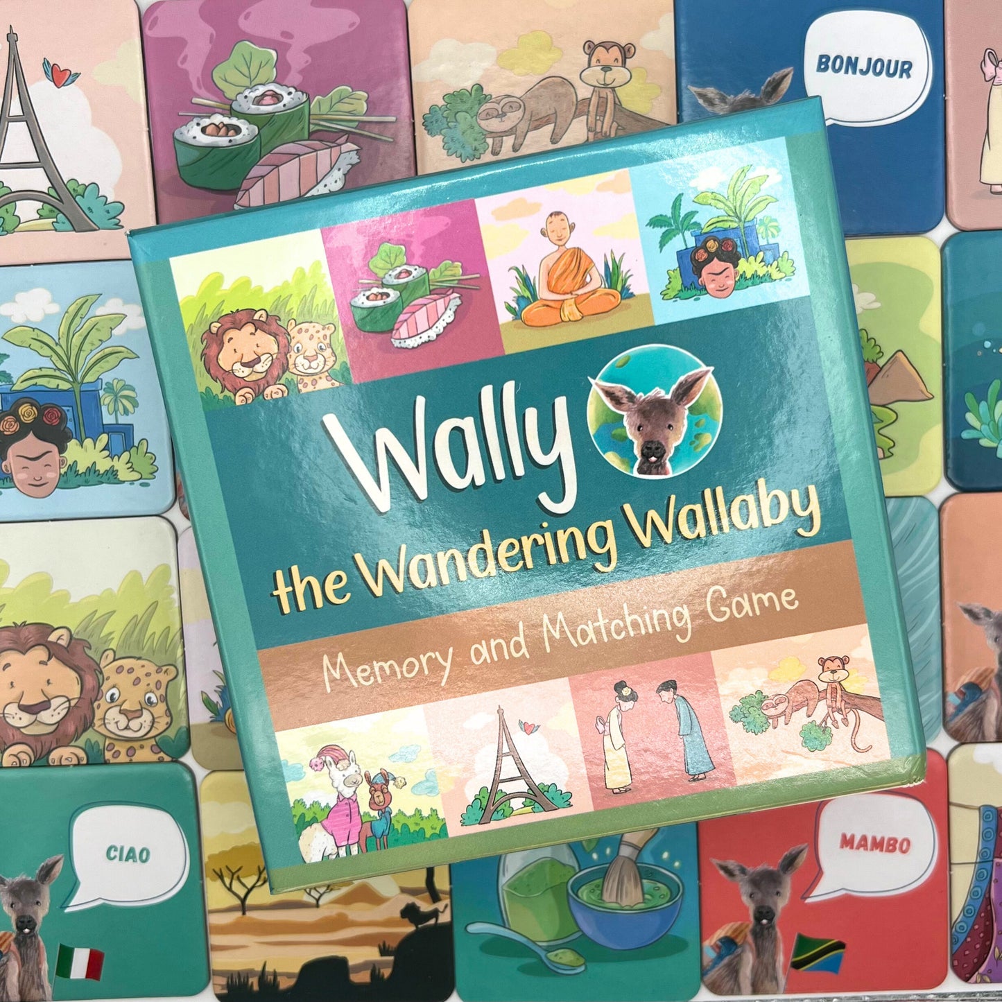 Wally Memory & Matching Game (Travel-Sized!)