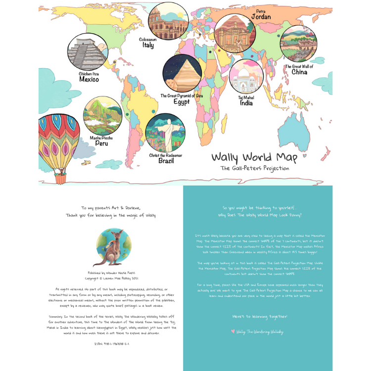 Wally The Wandering Wallaby’s Wonders of The World Adventure (Book #2)