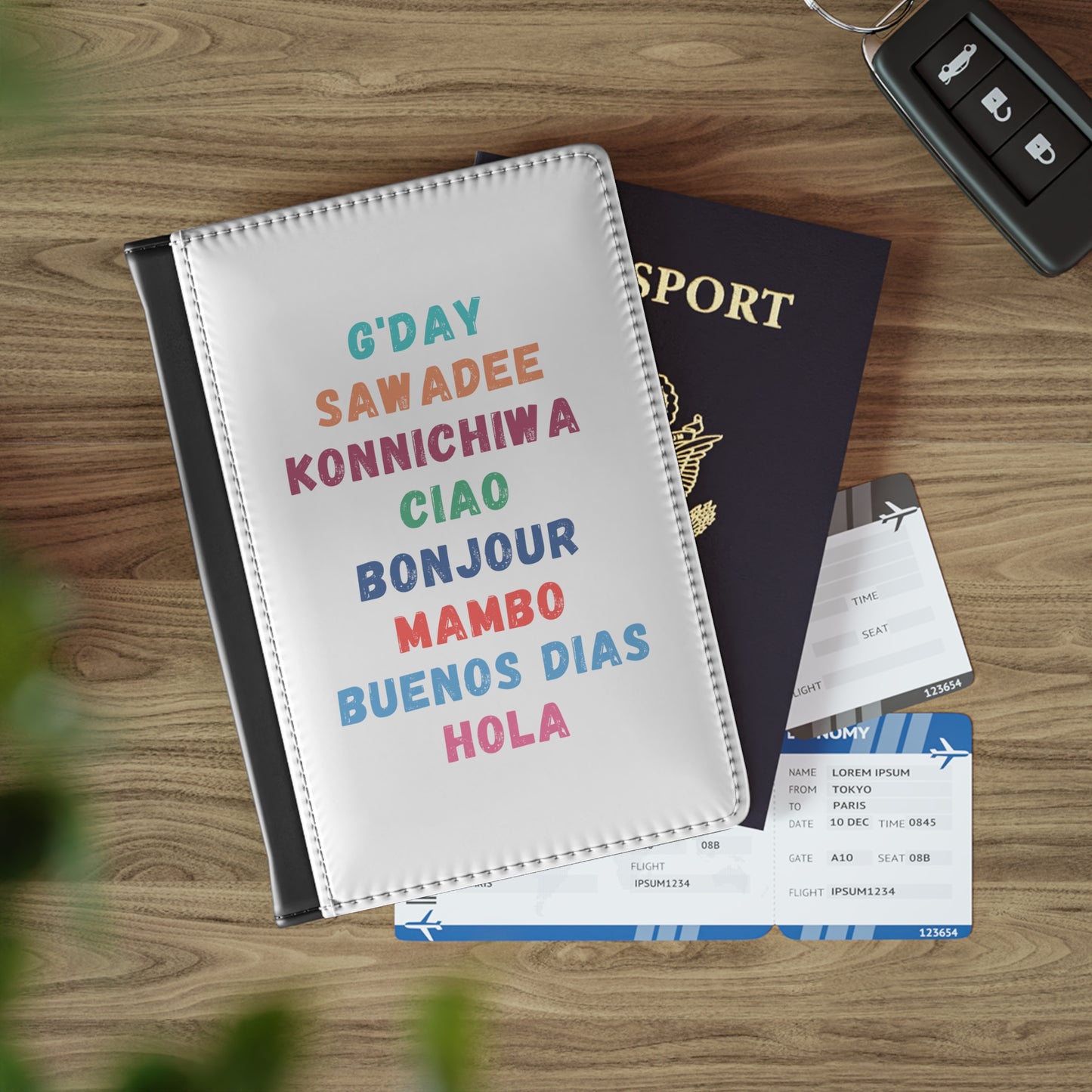 Global Greetings Passport Cover