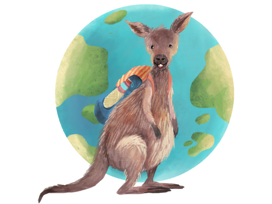 How Wally The Wandering Wallaby Came To Be
