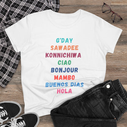 Global Greetings Women's T-shirt