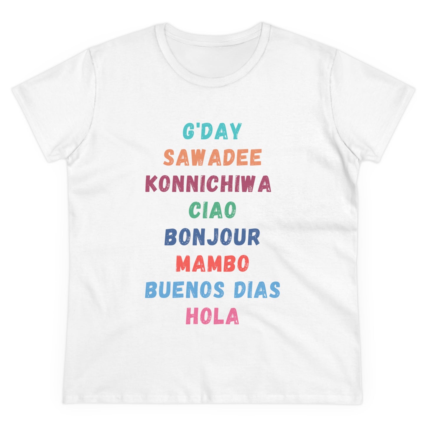 Global Greetings Women's T-shirt