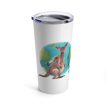 Wally the Wandering Wallaby Tumbler