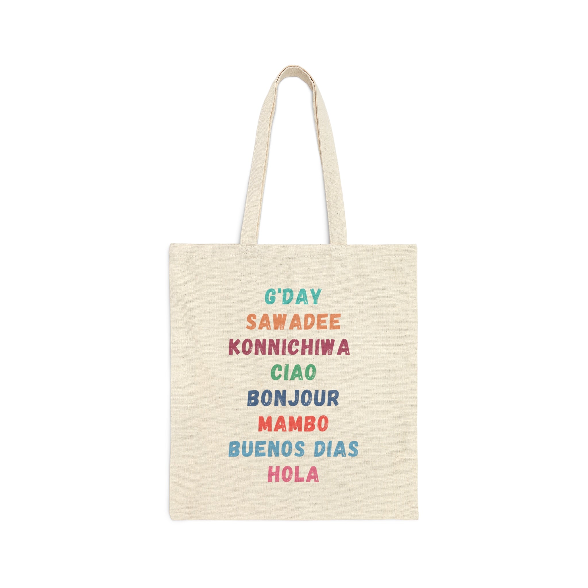 Wanderer/Global Greetings Double-sided Canvas Tote Bag – Wally the