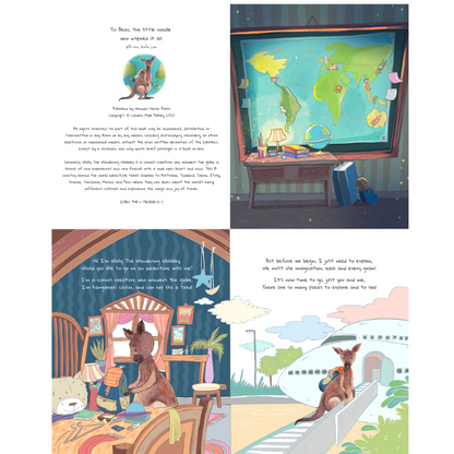 Wally The Wandering Wallaby's Around the World Adventure (Book #1)