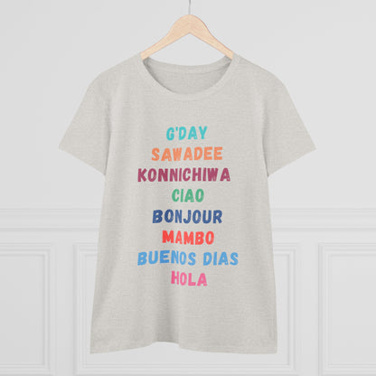 Global Greetings Women's T-shirt